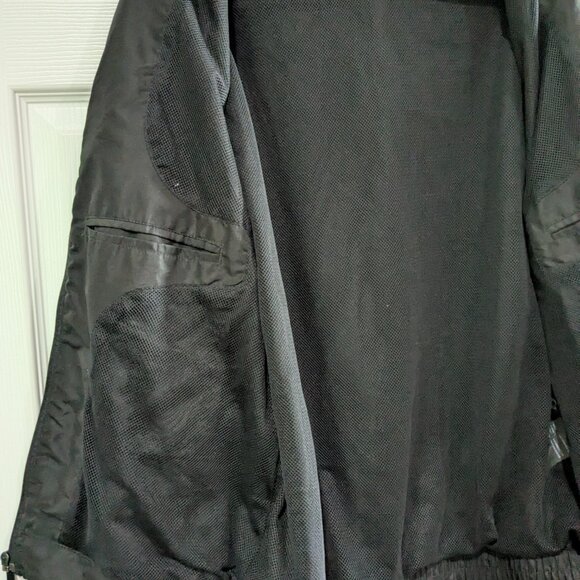 Kenneth Cole Reaction Men's Jacket, Size Medium, Black, Lightweight, Mesh Lined - Picture 11 of 16